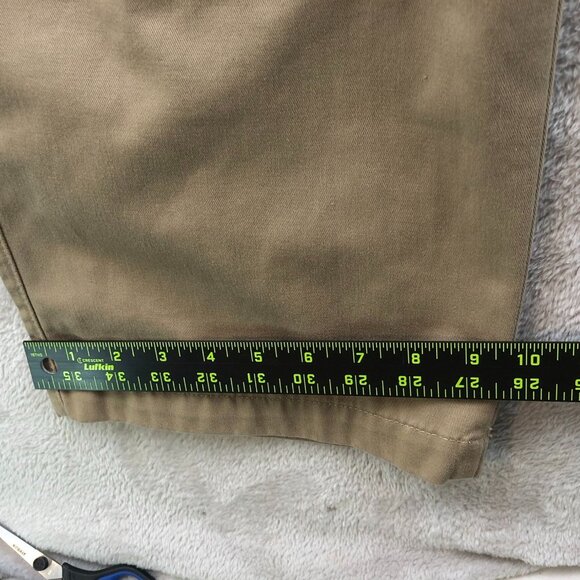 Dockers Mens D3 Classic Pants Size 40x32 Flat Front Khaki Straight Chino Casual - Picture 9 of 16